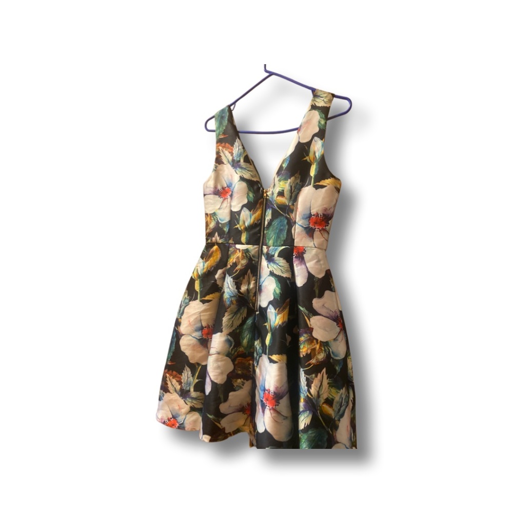 Floral cocktail dress